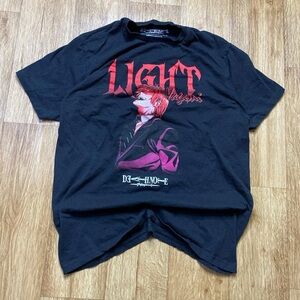 Death Note Black Tee, Light